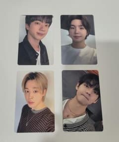 BTS weverse 特典トレカ テヒョン ジミン ユンギ ジンのサムネイル