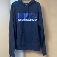 New Balance 紺色　パーカー　S 日本サイズ　Mのサムネイル