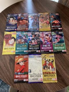 ONE PIECE 카드 게임 부스터 팩 13종 장미 팩
