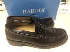 HARUTA ローファー 黒のサムネイル