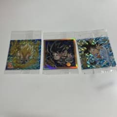 ドラゴンボール 超戦士シールウエハース超 激闘の記憶 レアシール3枚セットのサムネイル