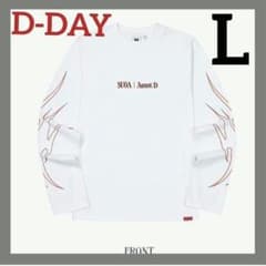 BTS　ユンギ　Tシャツ　D-DAY　L　ロングスリーブ　ロンT　新品 BTS ユンギ Tシャツ D-DAY L ロングスリーブ ロンT 新品 - メルカリ