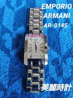 EMPORIO ARMANI AR-0145 【王道レクタン】GW前半戦〜 - メルカリ
