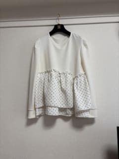 myu ドット　チュニック　ブラウス　ベースメントオンライン　ZARA HMのサムネイル