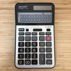 SHARP 学校用電卓 EL- G37のサムネイル