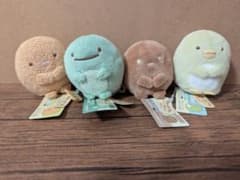すみっコぐらし てのりぬいぐるみ ぺんぎん？ ブラックたぴおか とかげ とんかつのサムネイル
