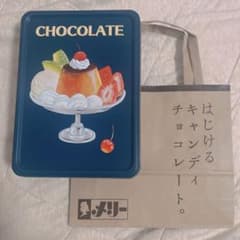 【缶のみ】メリーチョコレート プリンアラモード缶のサムネイル