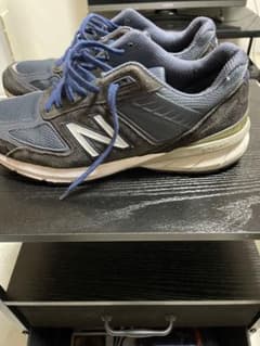 New Balance 990v5 ネイビー スニーカーのサムネイル