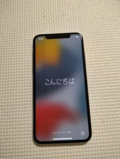 iPhone X Silver 64 GB Softbank　初期化済みのサムネイル