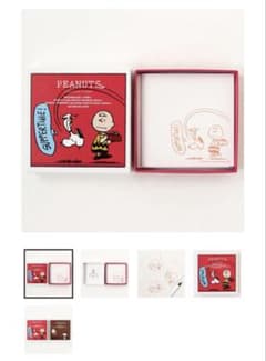 新品未使用　PEANUTSCafe アートボックス　エコバッグセット