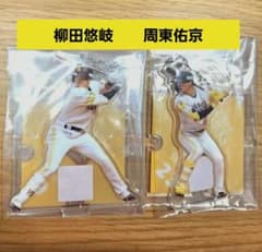 ダメ吉様 ホークス 2025 アクスタくじ 柳田悠岐 周東佑京 あたりセット DMMくじ柳田悠岐 周東佑京アクリルスタンド - メルカリ