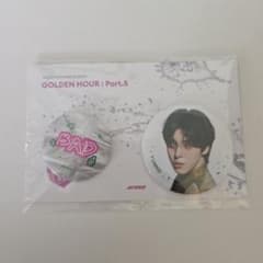 ATEEZ GOLDEN HOUR pt.5 POPUP 缶バッジ ユノ - メルカリ