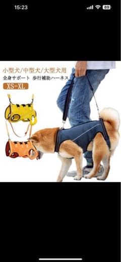 介護用ハーネス グレー メッシュのサムネイル
