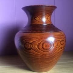 C-壁 花瓶 花台 山中塗 古家具 家具 インテリア 漆塗り 山中漆器 花柄 m29964412271_1.jpg?1766488950