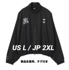 ジャケット・アウター XS ADIDAS WILLY CHAVARRIA STRIPE JACKET adidas x Willy Chavarria Pinstripe Track Jacket Black/ White