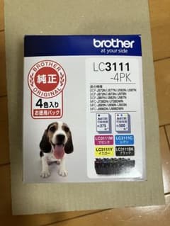 brother LC3111-4PK 純正4色入りインク 新品 おまけ1のサムネイル