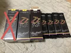Vandoren ZZ テナーサックスリード3番 1箱＋4枚　未開封のサムネイル