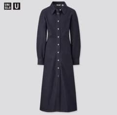 ユニクロ ロングシャツワンピース UNIQLOのサムネイル