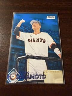 Topps Stadium Club 坂本勇人 61/150 青パラレルのサムネイル