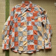 Lucky Store 長袖シャツ チェック M ウエスタンのサムネイル