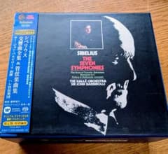 SACD5枚組バルビローリ＆ハレ管のシベリウス／交響曲全集＋管弦楽曲集