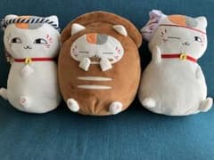 이치 반 쿠지 나츠메 친구장~축제 냥코 선생님~ 봉제인형 콤프셋