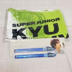 Lux SUPER JUNIOR キュヒョン　オリジナルタオル SUPER JUNIOR キュヒョン タオル ペンライト - メルカリ