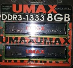 DDR3メモリ4G×4枚⇒計16GB 激特価のサムネイル