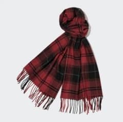 UNIQLO ヒートテックマフラー（チェック）のサムネイル
