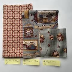 『Maggie Angeles』、USAコットンはぎれ3枚セットのサムネイル
