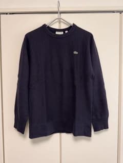Lacoste ネイビー クルーネック トレーナーのサムネイル