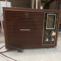 木製 オーディオ ナショナルパナソニック ラジオ model re-780 - メルカリ