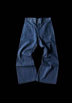 US NAVY Seafarer Flare Pants セーラーデニムパンツのサムネイル