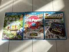 Wii U ゲームソフト 3本セットのサムネイル