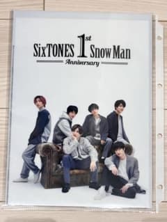SixTONES SnowMan 1st anniversary クリアファイルのサムネイル