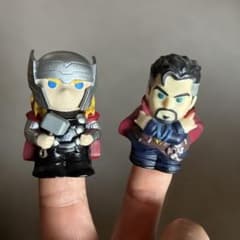 マーベル　指人形　ドクターストレンジ　ソーのサムネイル