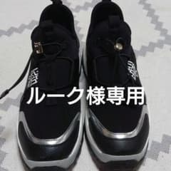 ルーク様専用　ロゴ入り　ラバーソールスニーカーのサムネイル
