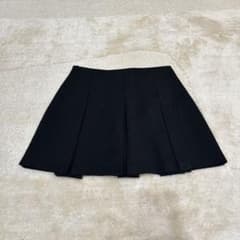GU スカート ブラック ミニ丈 プリーツ Sサイズのサムネイル