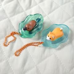 もっちりアニマル 水中のぞき見マスコット コーギー カモノハシのサムネイル