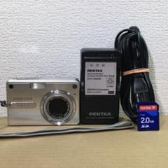 美品 PENTAX Optio S5z500万画素 充電器 SDカード作例 - メルカリ