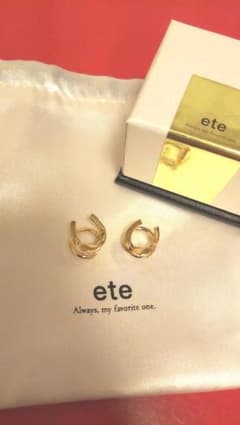 ete  ループ イヤリング ☆ ホースシューのサムネイル