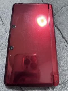 3DS 본체 레드 이나즈마 일레븐 지 오거 세트 초기화 완료