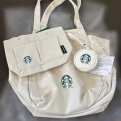 Starbucks トートバッグ 、ポーチ、インナーバッグ3点セットのサムネイル