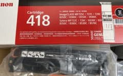 訳ありCanon 純正418 トナーカートリッジ　BK Mのサムネイル