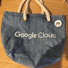 Google Cloud デニムトートバッグ ロープハンドルのサムネイル