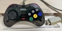 SEGA セガサターンコントローラー　クリアブラックのサムネイル