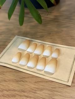 SipNail/Cafe Latte ネイルチップ サイズオーダーのサムネイル