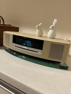 【最終お値下げ】 BOSE ウェーブミュージックシステム 純正ガラス台付き
