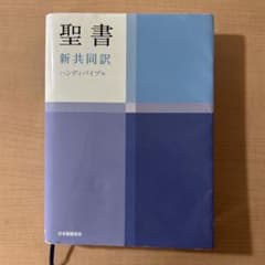 聖書 新共同訳 ハンディバイブル NI34H - メルカリ