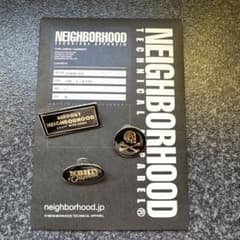 16SS NEIGHBORHOOD M-PINS 3個セット ピンバッジ - メルカリ